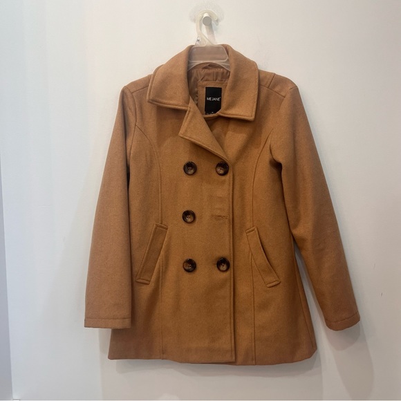 Girls size 14 Peacoat jacket Vest bundle JCrew brown pink - Picture 3 of 11
